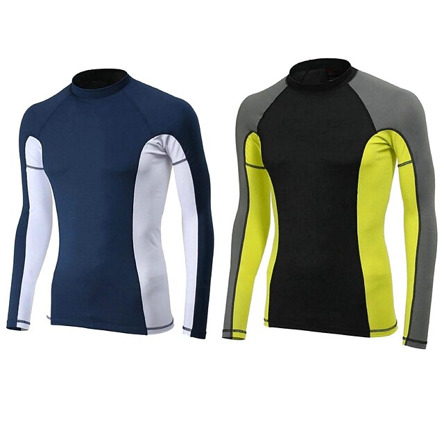 Men's Rash Guard Rash Guard Dive Skin Suit UV Sun Protection UPF50