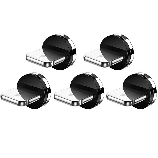 5Pcs Magnetic Plug Connector Universal For Round One Ponit Magnetic ...