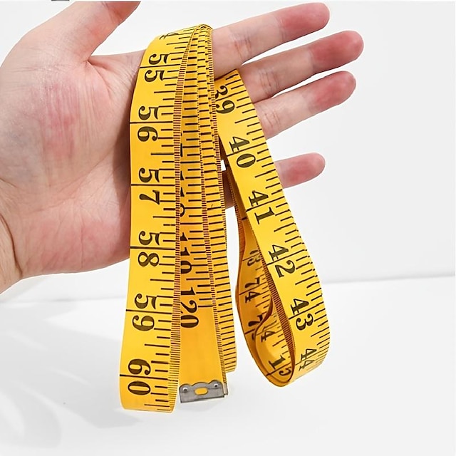  120 Inch/300cm High Quality Body Measuring Ruler Sewing Tailor Tape Measure Centimeter Meter Sewing Measuring Tape Soft Ruler