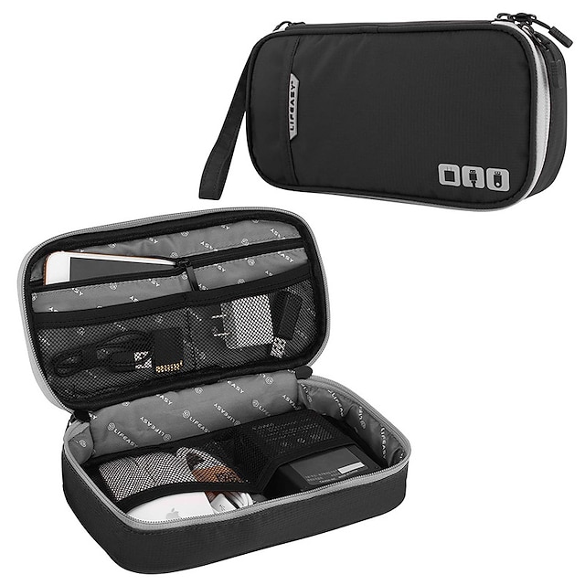 Portable Electronic Accessories Travel case,Cable Organizer Bag Gadget