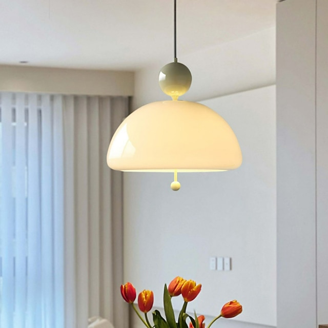  lampade a sospensione a led illuminazione in vetro da cucina 40 cm 3 luci moderna casa colonica foyer ingresso lampade a soffitto appeso globo sopra il tavolo bianco caldo 110-240 v