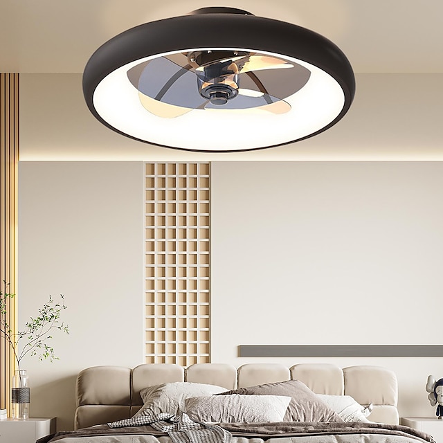  Ceiling Fans with Lights Flush Mount Low Profile Indoor Ceiling Fan,21