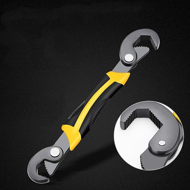  Multifunctional Car Repair Wrench, Multi-function Wrench Pipe Wrench Quick Snap And Grip Wrench Car Repair Tool