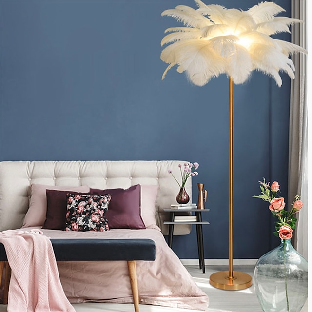  lampadaire moderne contemporain pour intérieur / chambre de fille en métal 220-240v rose