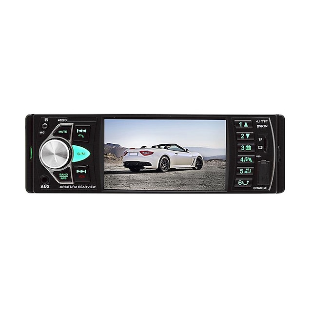  Autoradio 1 Din Car Radio 4.1 MP5 Car Player Touch Screen Car Stereo Bluetooth 1Din Auto Radio Camera Mirror Link
