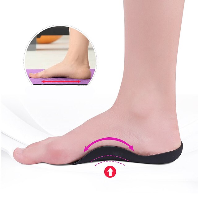 Plantar Fasciitis Gel Insoles with Instant Cushion for Posture Correction Shock Absorbing