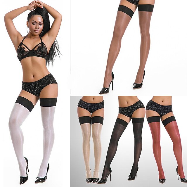 Women's Stockings Party Gift Daily Retro Acrylic Fibers Sexy Leg Shaping 1 Pair 7
