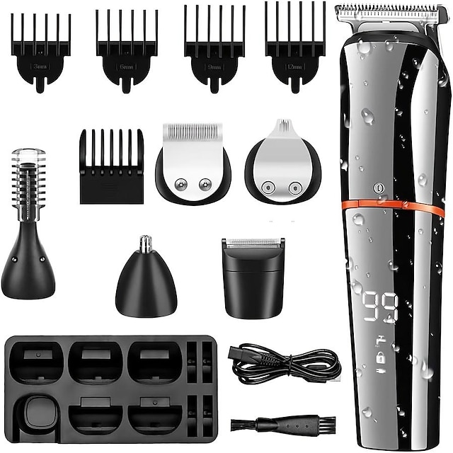  Hair Cutting Machine Clipper Multifunctional Trimmer For Men Nose Trimmer Beard Hair Clippers Professional Electric Hair Shaving