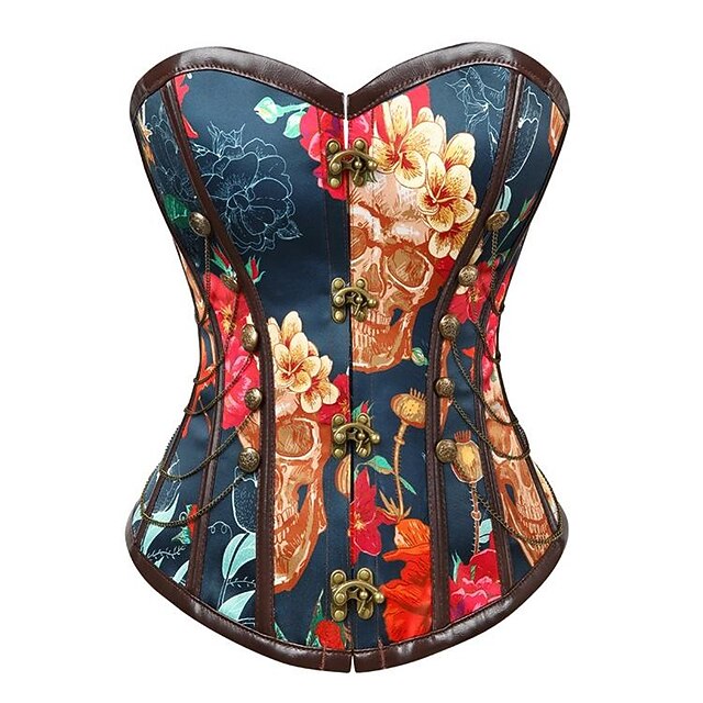 CR ROLECOS Mittelalter-Rock Für Damen - Steampunk, Gothic, Vintagelang, Mit Spitzenbesatz (hohe Taille)