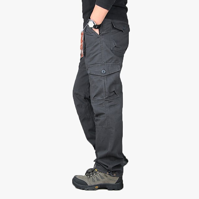 Men's Cargo Pants Hiking Pants Trousers Outdoor Ripstop Breathable ...