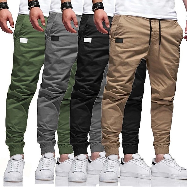  Men's Hiking Pants Trousers Tactical Cargo Pants Summer Outdoor Pants / Trousers Breathable Soft Comfortable Sweat-Wicking Black Green Fishing Camping / Hiking / Caving Traveling M L XL 2XL 3XL