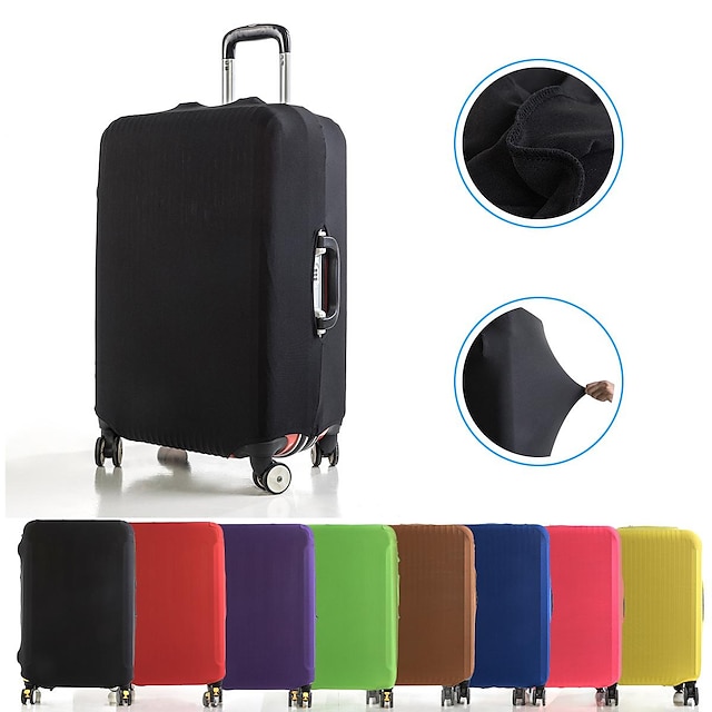   Luggage Cover Trolley Case Suitcase Cover Dustproof Thickened High Elastic Cloth Suitcase Protective Cover
