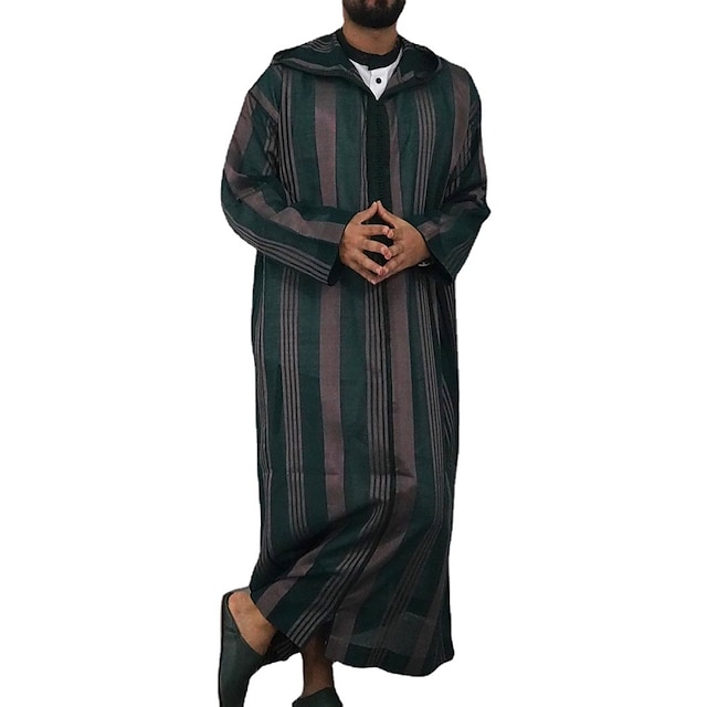  Herre Kappe Thobe / Jubba Religiøs Saudi-arabisk Arabisk Muslim Ramadan Voksen Trikot / Heldraktskostymer