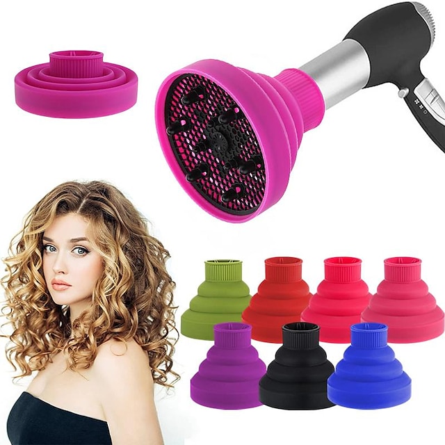  Hairdryer Diffuser Cover Universal Foldable Curls Blow Dryer Hair Curl Diffuser Hairdryer Accessories Hairdressing Salon Tools