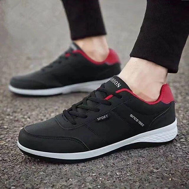 Men's Navy Blue Casual Sports Sneakers | Lightweight Lace-Up Athletic ...