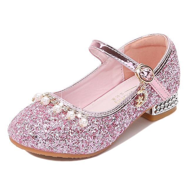 Girls' Heels Daily Flower Girl Shoes Princess Shoes School Shoes ...