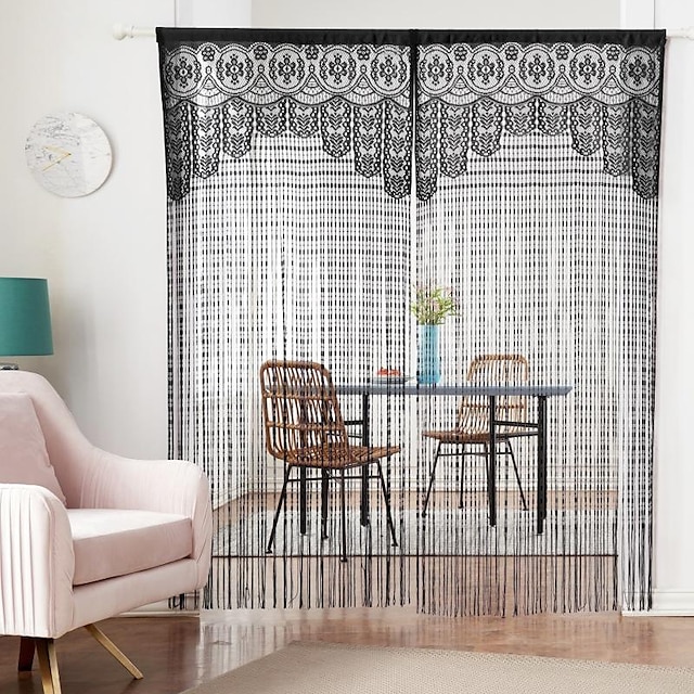 Egyszínű / Minta nélküli Függönykendők Egy panel Nappali szoba   Curtains