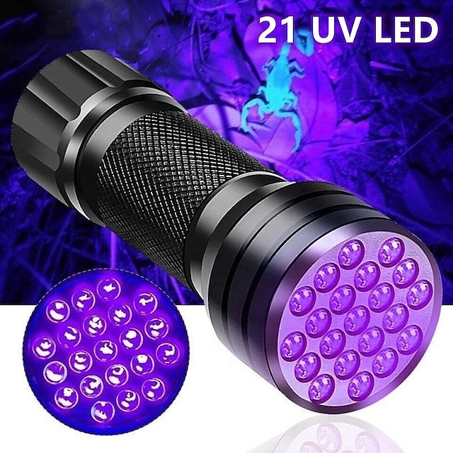 Uv Light Led Flashlight Uv Torch Ultraviolet Lamp Outdoor Nail Dryer