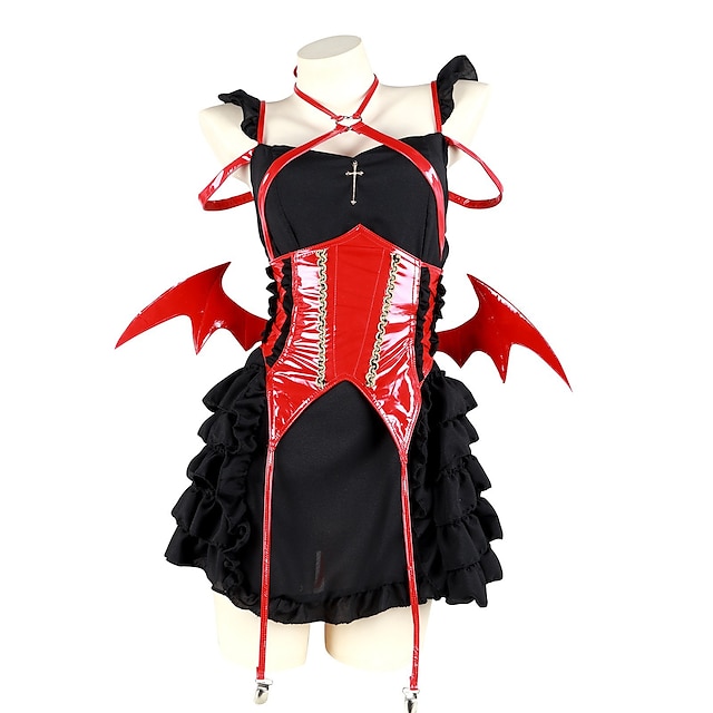  Cosplay Dienstmeisje Pakken Anime Jurken Outfits Dienstmeisje Pakken Cosplay pakken Jurken Maskerade Valentijnsdag Kleding Kostuum Voor Dames Voor meisjes Volwassenen
