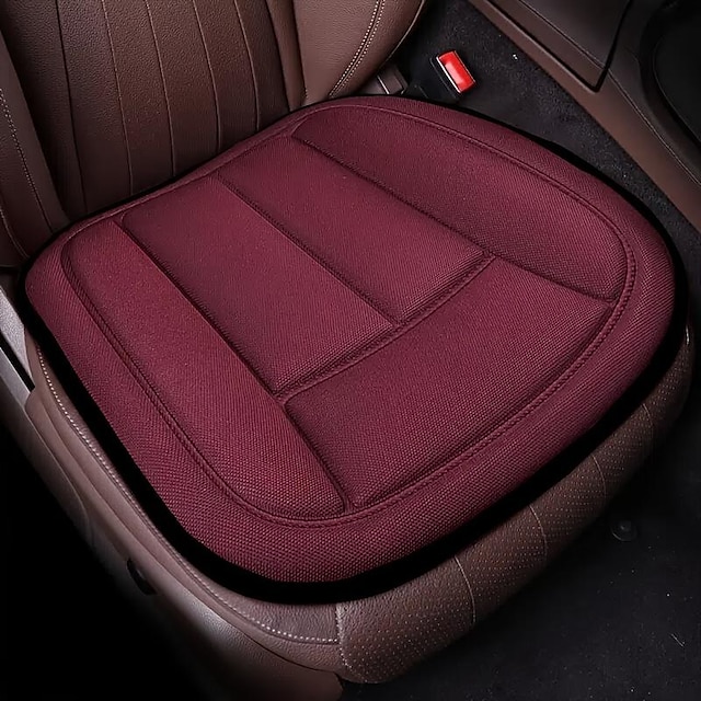  Car Seat Cushion, Four Seasons Universal Single Seat Cover Soft Seat Pad Non-Slip Breathable Car Seat Cushion Cover Car Accessaries