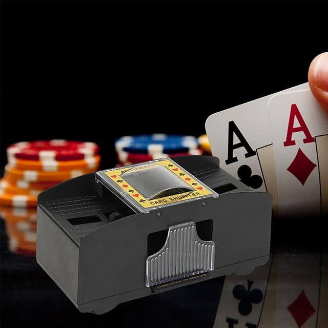  1PC Playing Card Shuffler Party game supplies can shuffle 2 sets of playing cards