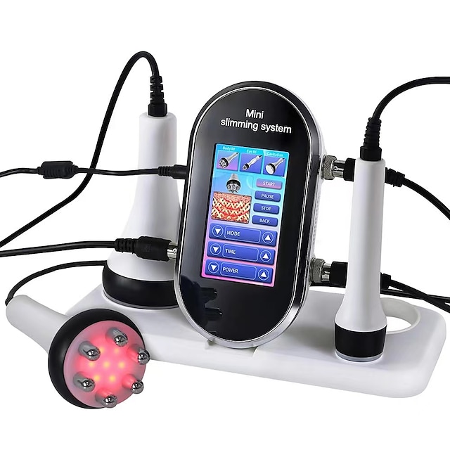  3i1 40k kavitationsmaskine cellulite massager ultralyd vægttab slankemaskine multipolær ansigts- og kropsradiofrekvens