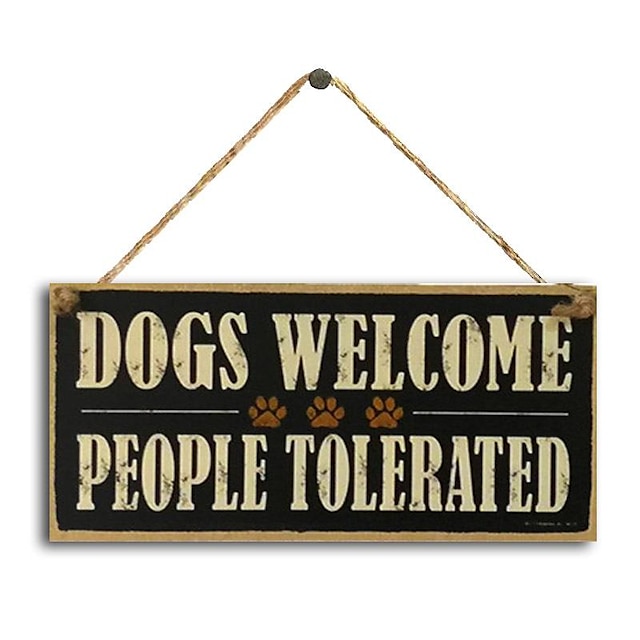  1 colgante de pared para perro mascota, placa con diseño de perro animal de madera, accesorios de decoración, para tienda de mascotas, cafetería, decoración de habitación, artículos para el hogar de