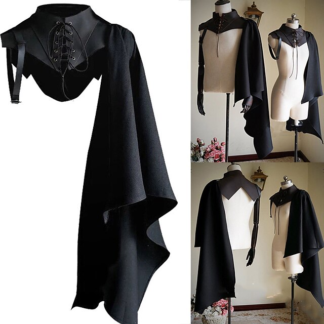 Retro Vintage Punk & Gothic Medieval Renaissance Steampunk Cloak Shawls ...