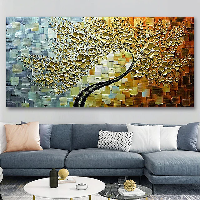 100% Hand-Painted Contemporary Art Oil Painting On Canvas Modern Paintings Home Interior Decor Art Painting Large Canvas Art(Rolled Canvas without Frame) 13