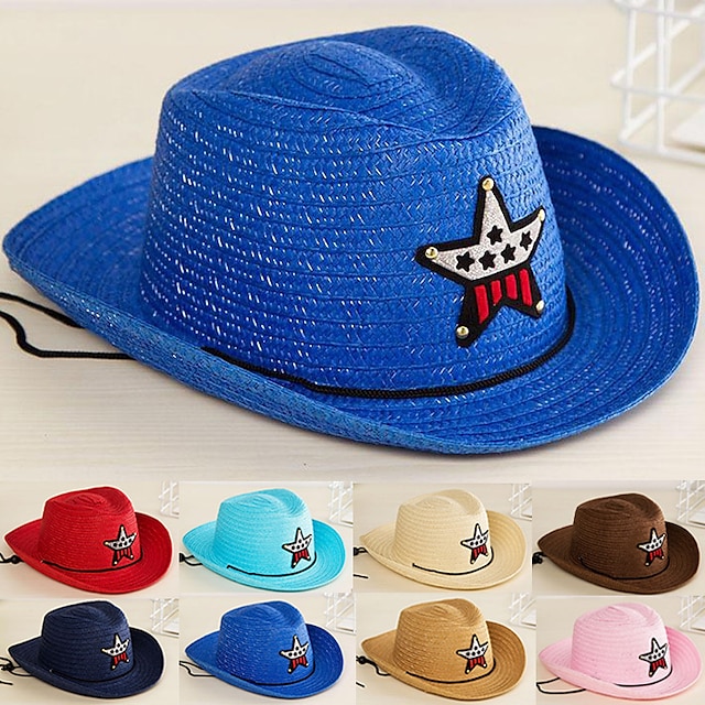  18. vuosisadalla 1800-luvulla Texasin osavaltio Cowboy hattu West Cowboy Amerikkalainen Poikien Tyttöjen Lasten Hattu