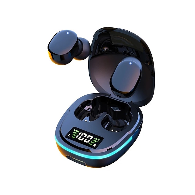  tws g9s bluetooth øretelefoner trådløse hodetelefoner hifi headset vanntett støyreduksjon sports ørepropper med mikrofon for smarttelefoner