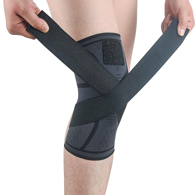  銅製膝ブレース圧縮スリーブ1パック - 膝の痛み、ランニング、ウェイトリフティング、ワークアウト、怪我の回復、関節炎、メニスカス、涙、ACL、関節痛の緩和をサポートします。