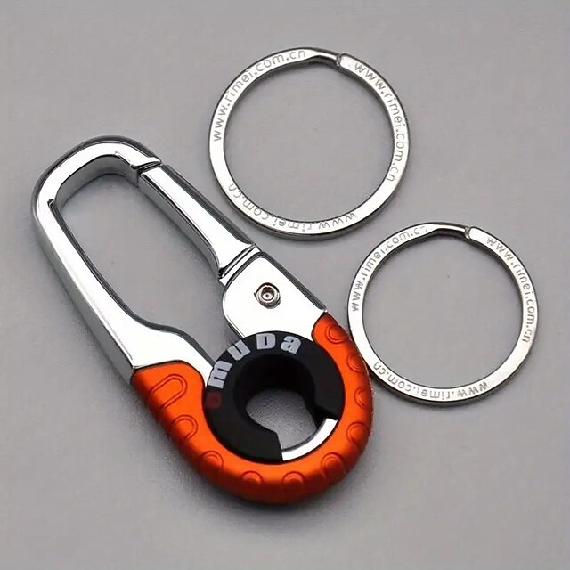 Car Key Chain, Metal Key Ring Creative Alloy Key Chain Key Ring Pendant