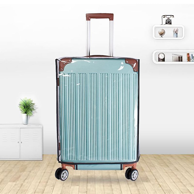  Thickened Wear-Resistant Waterproof Suitcase Dust Cover Suitcase Protective Cover Trolley Case Transparent Case Cover