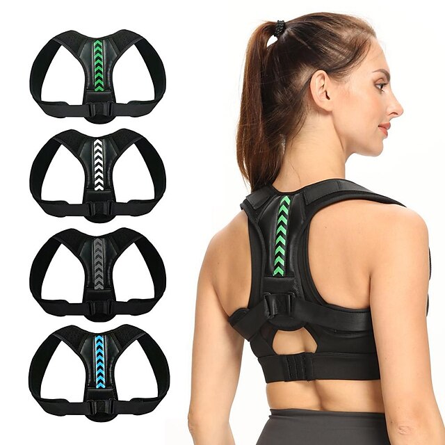  Posture Corrector Hunchback Corrector Corset Adjustable Unisex Back Brace Support Clavicle Spine Back Shoulder Lumbar