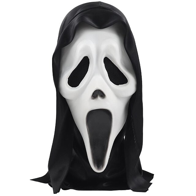 Ghostface Mask Devil Ghost Cosplay Costumes Latex Horror Masks Ghost ...