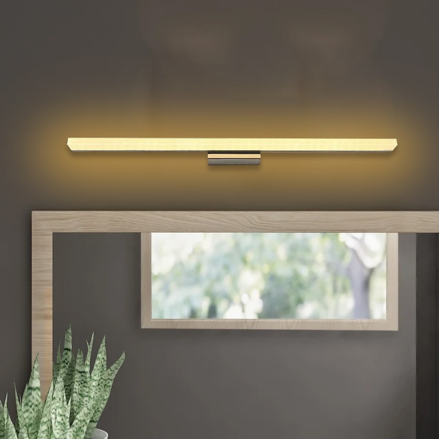  vanity light led mirror front lamp impermeable ip20 led luces de baño sobre espejo accesorios de iluminación de pared para baño dormitorio sala de estar gabinete 110-240v
