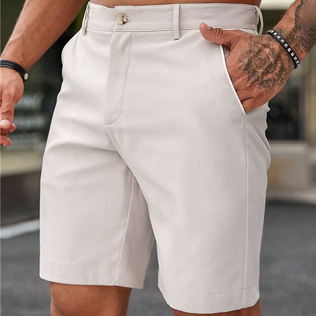 Men's Shorts Chino Shorts Bermuda shorts Work Shorts Pocket Straight ...