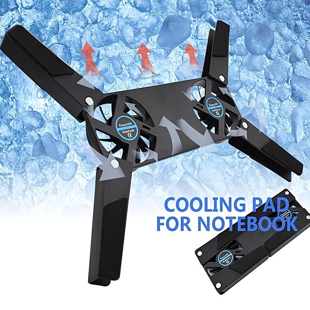  cooler pentru laptop suport de racire alimentat prin usb cu 2 ventilatoare