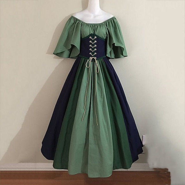 Elegant Classical Vintage Inspired Medieval Renaissance Dress ...