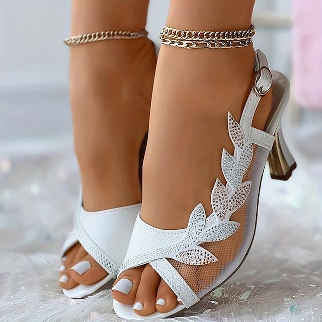 trendy heel sandals