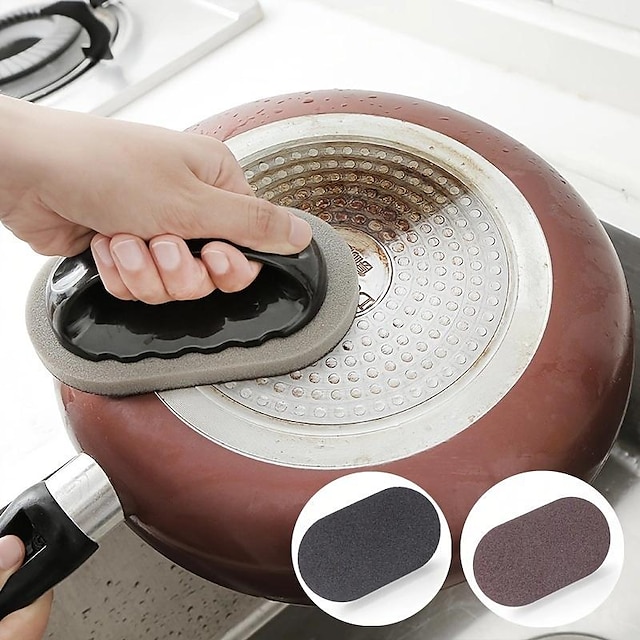  con manico emery magic wipe spugna pulire la pulizia della casa pennello decontaminazione della cucina
