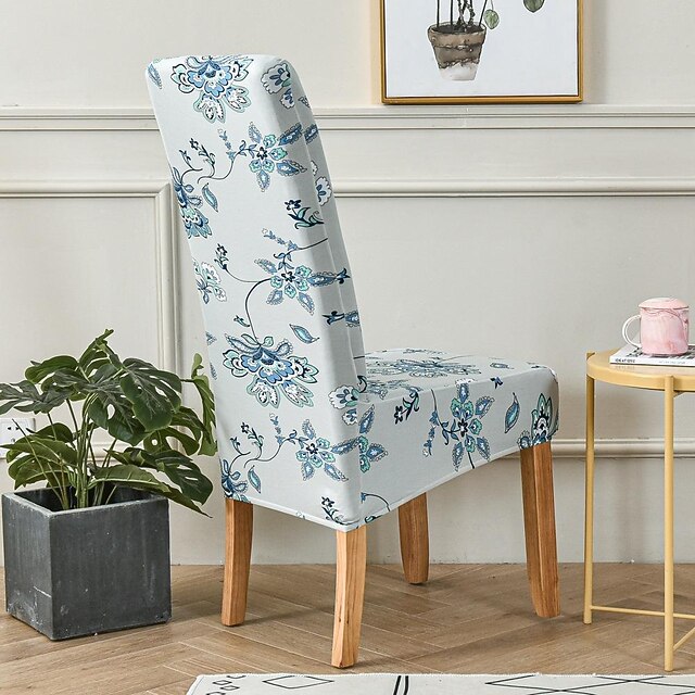 Stretch Dining Chair Covers XL/Oversized Removable Washable Soft