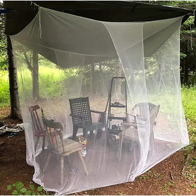  Keep Unwanted Guests Out - Mosquito Net for Double to King Size Bed Canopy