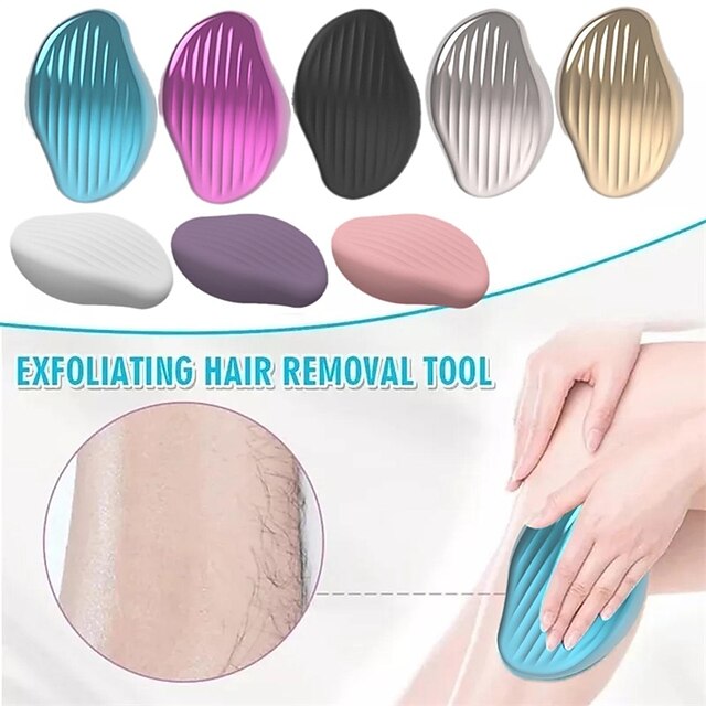  Physical Crystal Hair Removal Painless Safe Epilator Easy Cleaning Reusable Body Depilation Tool Glass Hair Removal Beauty Tool