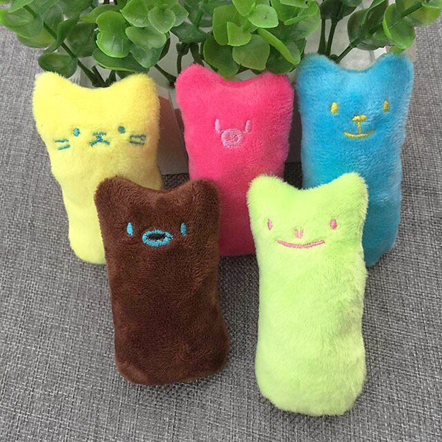  Thumb Expression Cat Toy Rattle Paper Plush Toy Cat Grass Cat Mint Bite Resistant Pet Toy Cat Supplies
