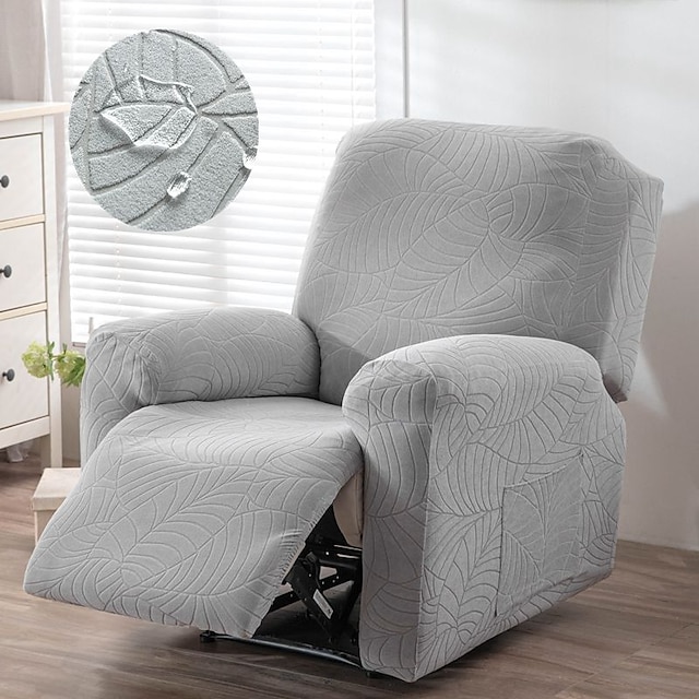  stretch recliner slipcovers vannavstøtende superfloral printed sofa couch cover non slip 1 seter lazy boy stoltrekk møbelbeskytter med sidelomme for stue