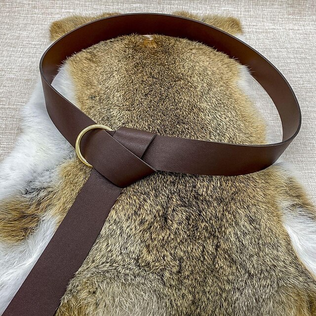 Retro Vintage Punk & Gothic Medieval Cosplay Costume Masquerade Waist Belt Warrior Knight Ritter Viking Fancy Dress Men's Women's Celtic Viking Performance Halloween Party / Evening Adults' Waist Belt3