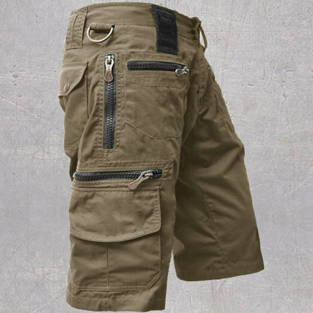 Men's Cargo Shorts Tactical Work Shorts Capri Pants Hiking Shorts
