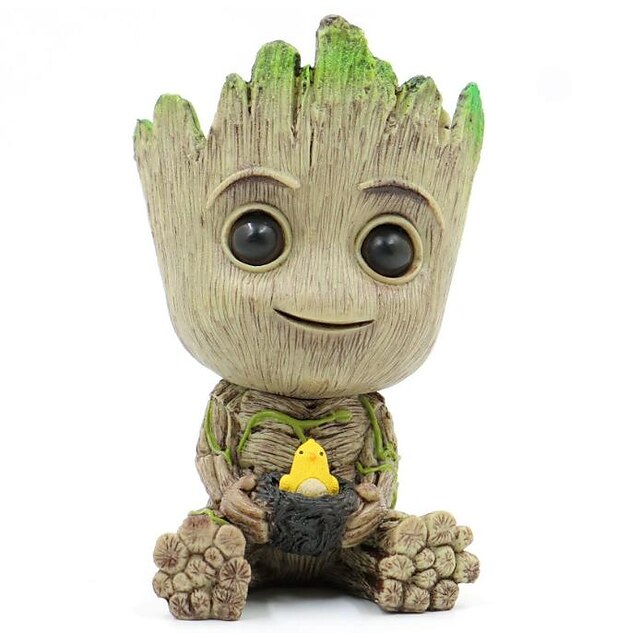 Guardians of the Galaxy 3 Baby Groot Tree Man Pencil Holder Planter ...